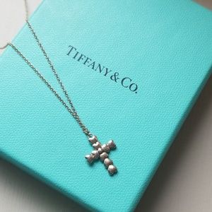 Tiffany & Co. Paloma's Heart Cross Pendant
